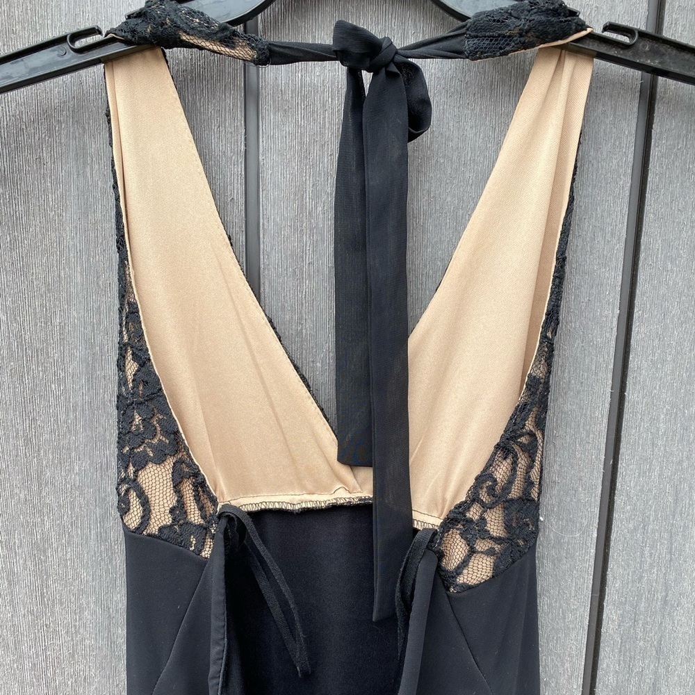 DM‎ BM Black Halter Dress - Picture 4 of 8
